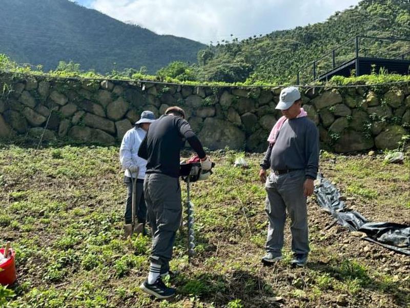 Aiming to increase the population of black fireflies, the county government is collaborating with Professor Ho Kun-yi's team at Chiayi University to enhance the students' practical experience in habitat investigation, cultivation, and improvement.