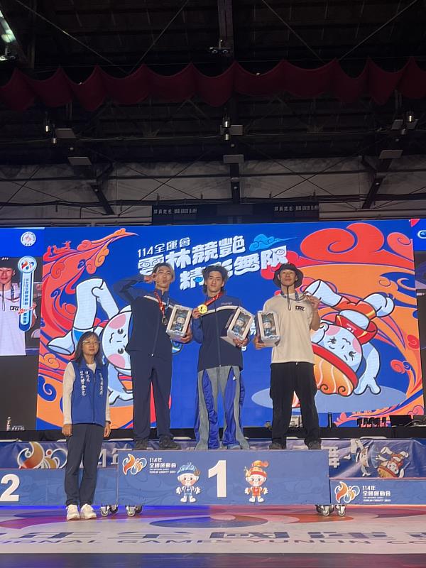 嘉義健兒全運會大放異彩,奪2金4銀7銅-4