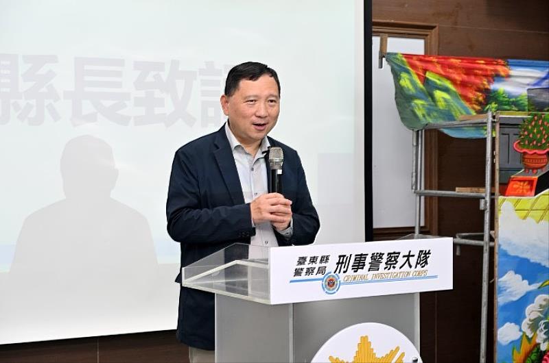 「戲說防詐真功夫」臺東縣警局邀傳統布袋戲團共同阻詐