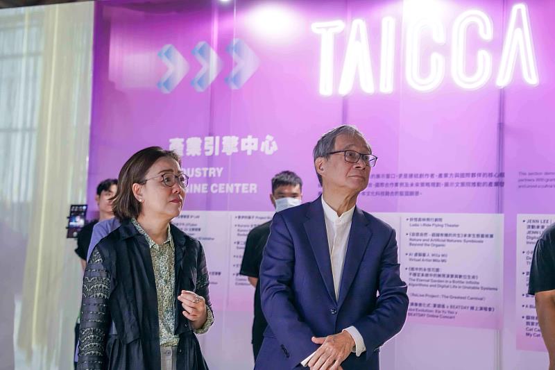 文策院董事長王時思表示，希望臺灣業者發揮文化與科技方面的全球優勢、掌握發展先機。