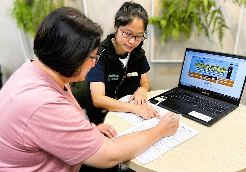 北分署就業服務員為適用「僱用安定措施」的勞工說明計畫內容與申請流程