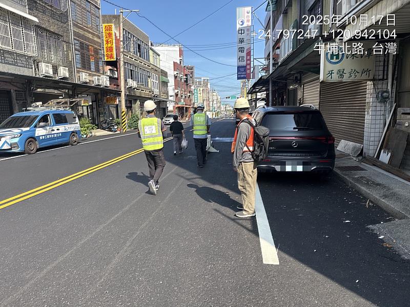 圖1 竹市府啟動「路平計畫升級版」打造平順耐久道路。