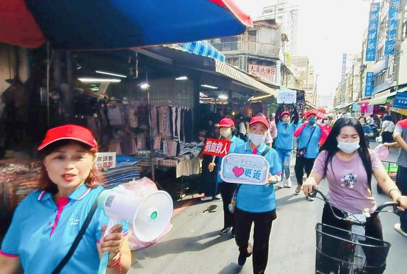 義工有愛 熱血臺灣，高雄市救國團號召區隊會義工募集801袋愛心血
