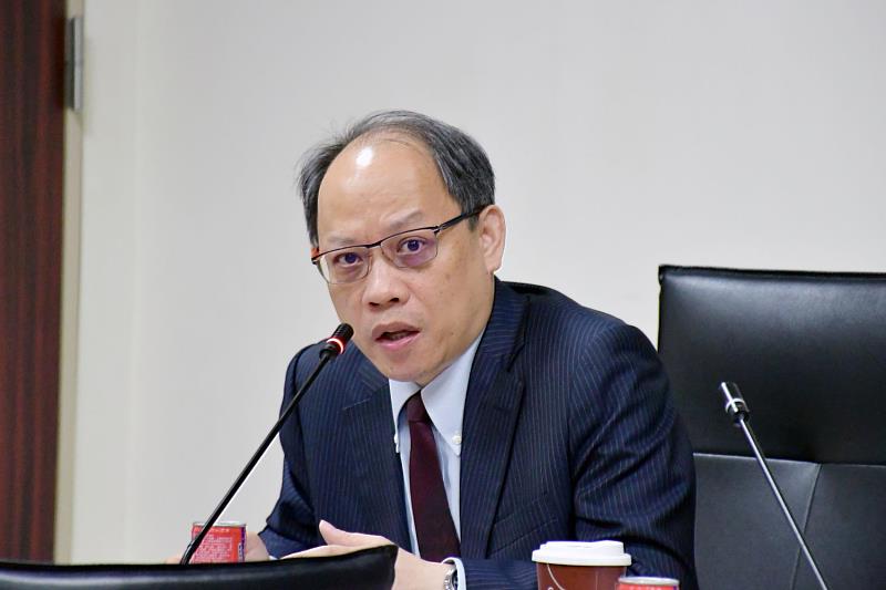 衛采製藥股份有限公司董事長胡耀中致詞。