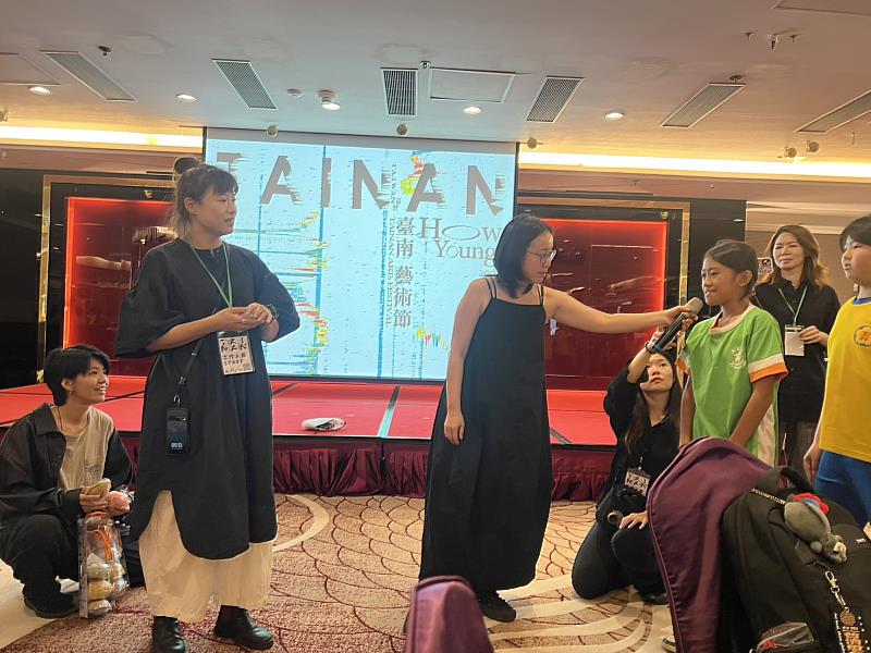 台糖長榮酒店與張榮發慈善基金會攜手支持，臺南藝術節辦理公益午餐交流，讓藝術走進孩子生活