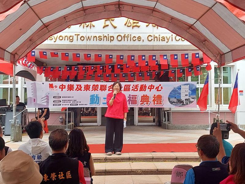 民雄鄉中樂及東榮社區活動中心新建工程動土-4