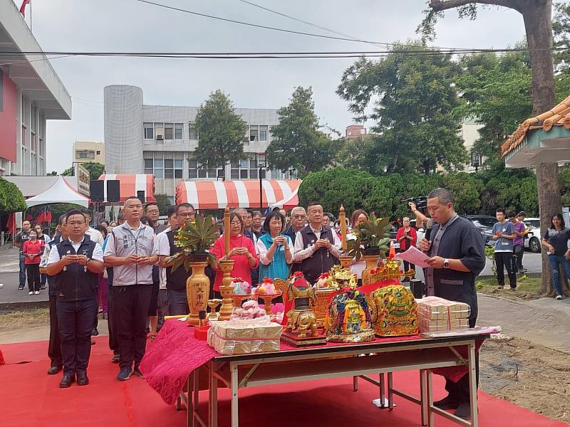 民雄鄉中樂及東榮社區活動中心新建工程動土-3