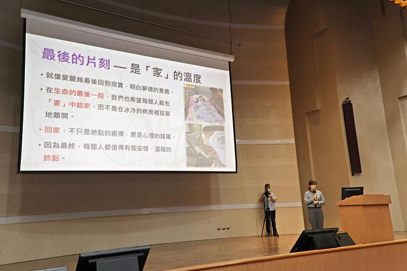 護理師分享到宅醫療成果與心得