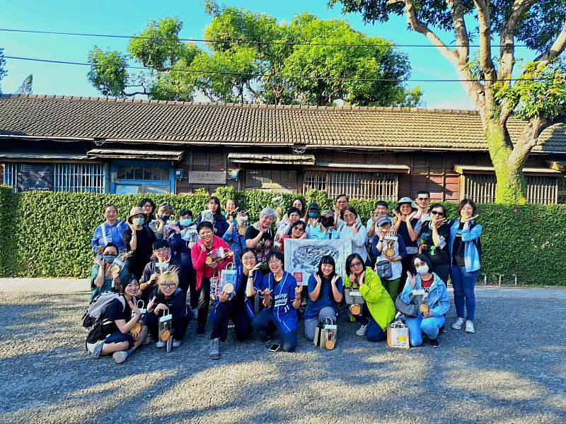 百大文化基地舊監更生島體驗工作坊「更生到更好的人生！」大合照