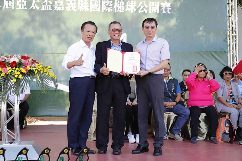 第3屆亞太盃嘉義縣國際槌球公開賽,各國競賽交流