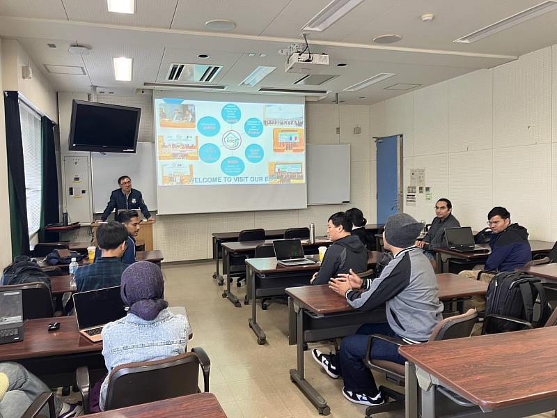 各國研究生討論本國災害防救與臺灣的差義與共同性