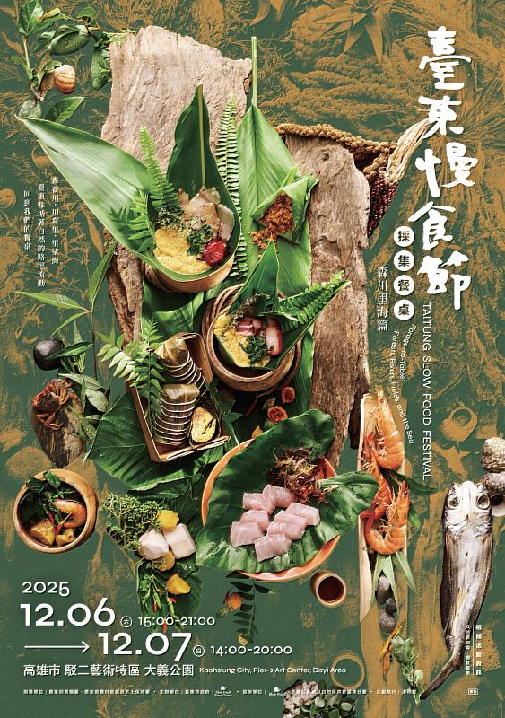 臺東慢食節登陸高雄!12/6–12/7駁二大義公園