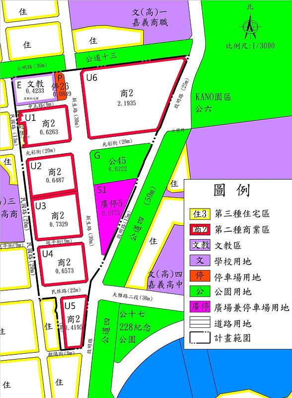 0_計畫範圍街廓編號示意圖