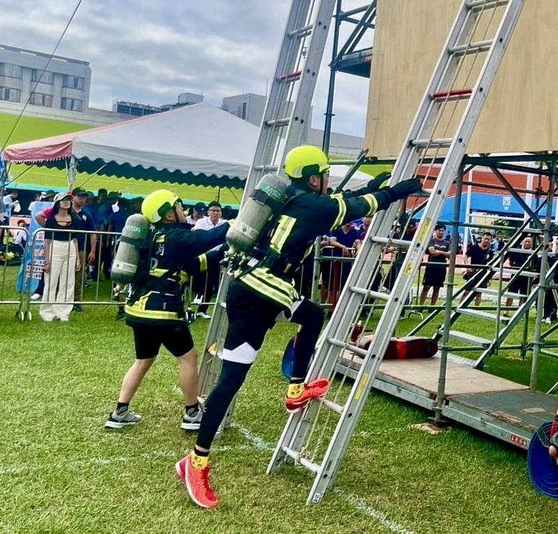 全國冠軍！全國義消體技能交流活動竹市勇奪佳績