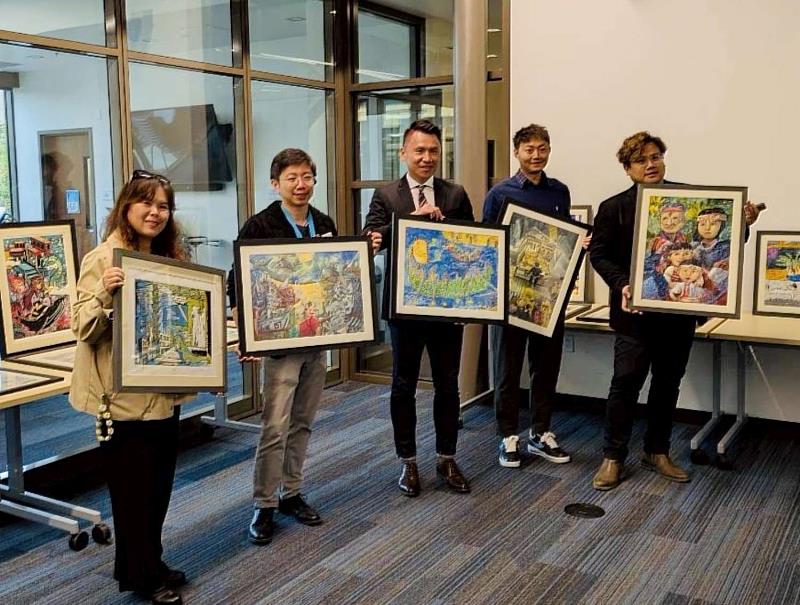 本市24幅優秀作品將在庫市圖書館展出一年