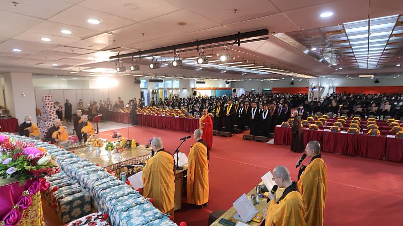 靈鷲山水陸第一場先修法會 愛心公益關懷大眾