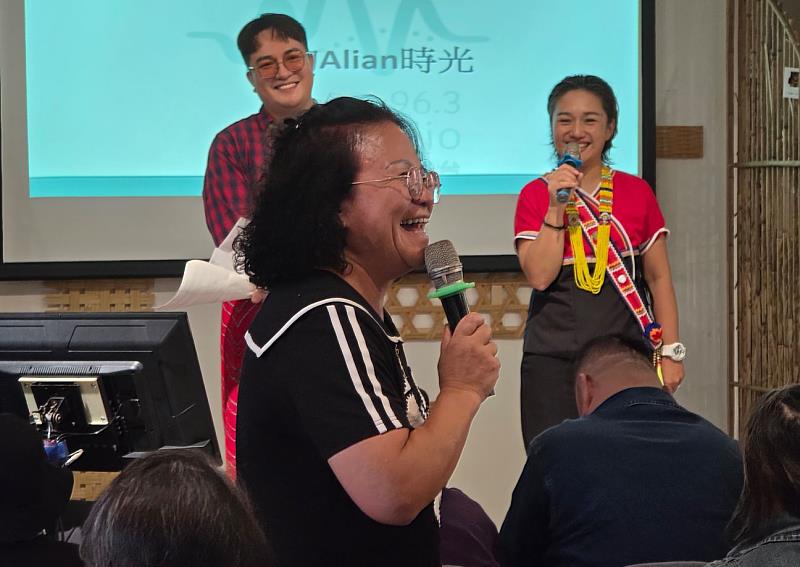 圖4-Alian聽友開心分享與原廣台共享生活的每一刻