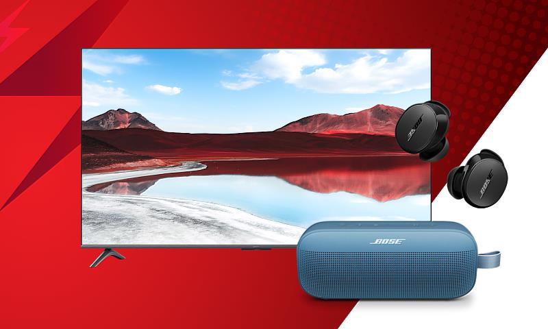 遠傳歡慶雙11購物節，精選熱銷周邊商品「買一送一，影音娛樂全帶走