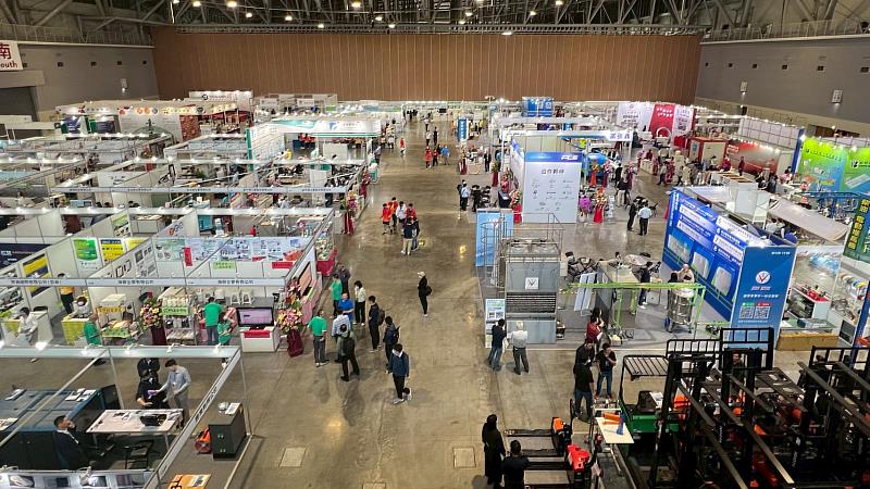 2026橡塑膠工業區展將較前一屆擴大舉辦，攤位將成長至130個 (圖為2024橡塑膠工業展現場照)