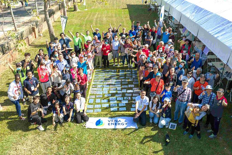 韋能能源與社區共創《手繪咱田寮》讓田寮社區故事走進藝術燈節