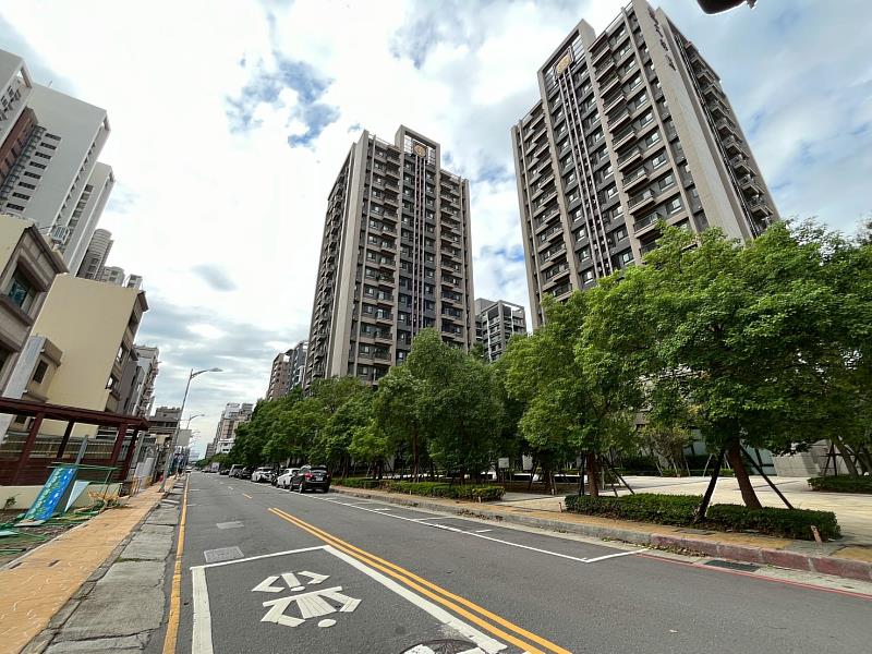 科大二街以40至50坪的兩至三房產品為主力。