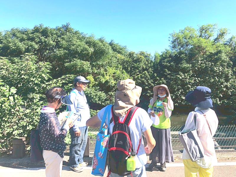 溪埔子人工濕地環境教育志工進階訓實作演練