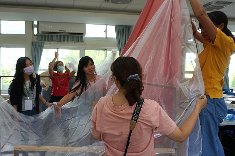 南大亞太美感暨戲劇教育研發中心推動共學課程，協助教師打造兼具藝術氛圍與教學功能的幼兒園環境。