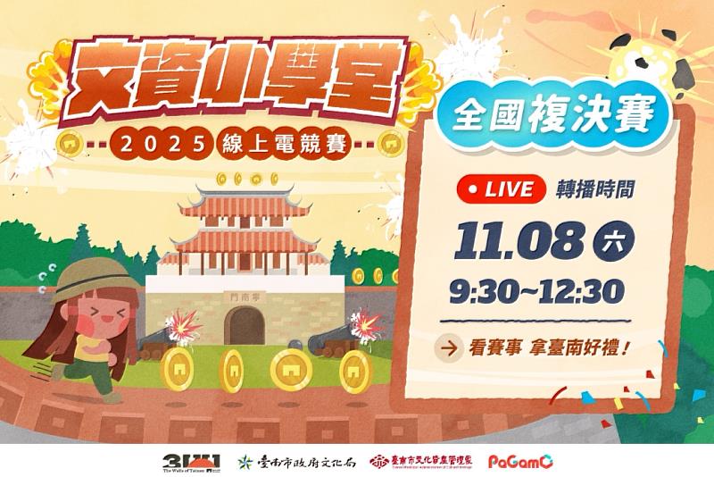 全臺1800名學童角逐文資小學堂決賽，11月8日線上決戰