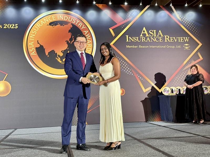 南山人壽勇奪2025年亞洲保險業獎「年度最佳健康保險公司」