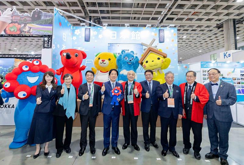 2024年賴清德總統來訪日本館留影紀念