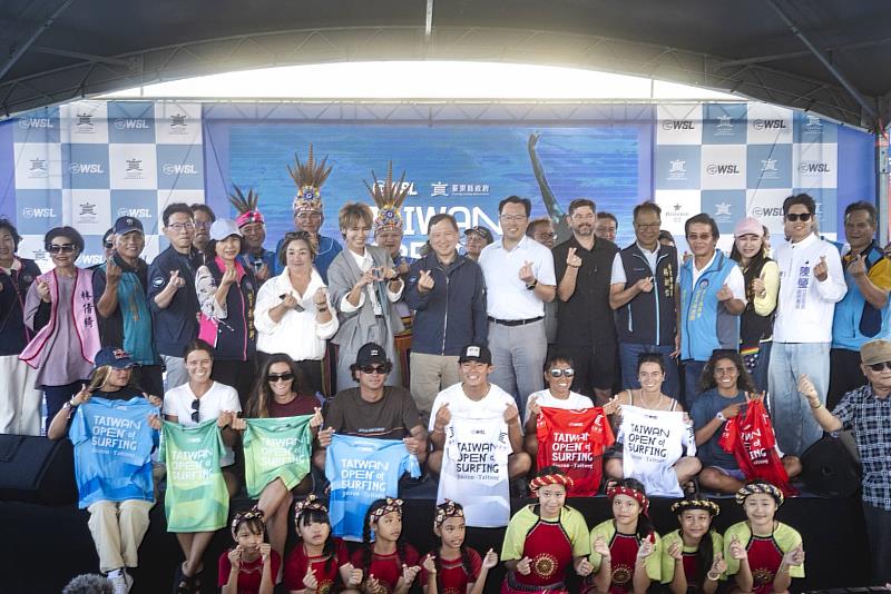 2025臺灣國際衝浪公開賽11/4至11/11熱力開戰 嗨翻東海岸