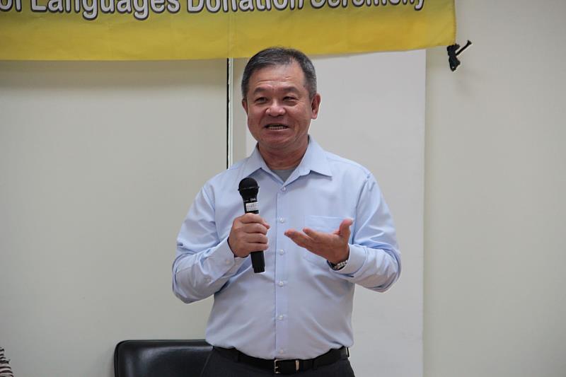 王師凱校友期許捐款能協助母校強化AI發展基礎，讓學校在新世代教育浪潮中持續領航。