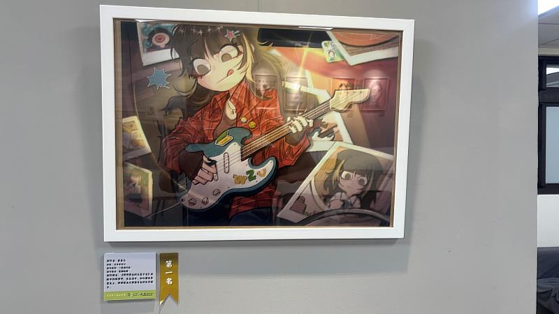 第2屆文藻美術獎第1名獲獎作品