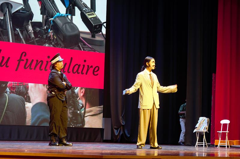 文藻外大五專法文科畢業公演《巴黎魅影》劇照