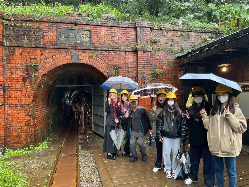 景文科大旅遊系推動「礦山記憶・山海共好」生態領團