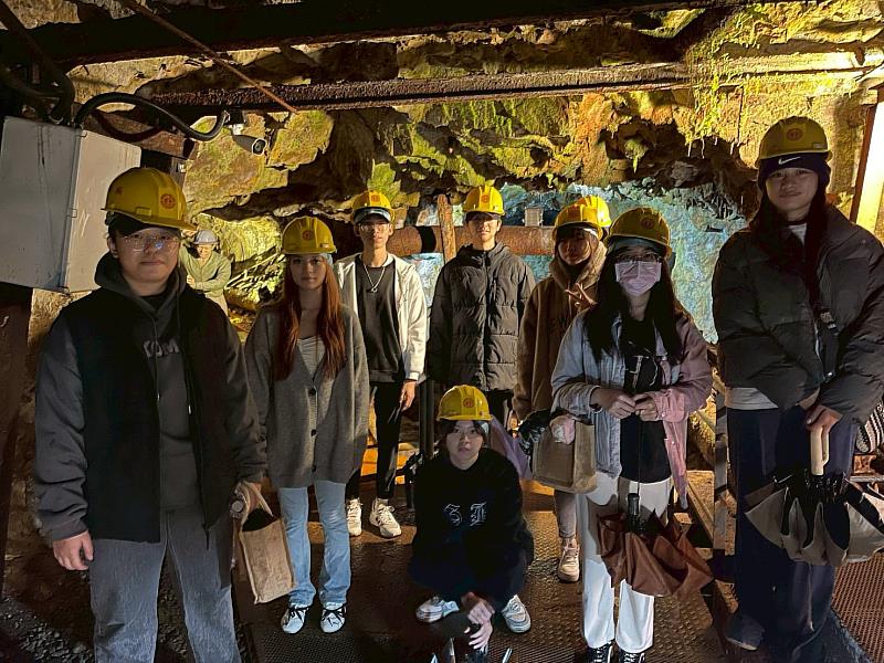 景文科大旅遊系推動「礦山記憶・山海共好」生態領團