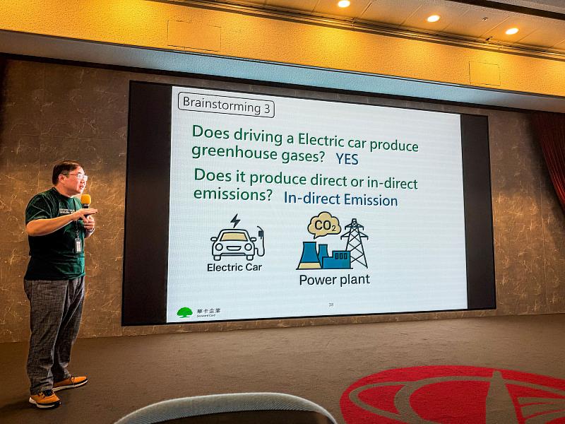 講座以ESG與SDGs為核心，深入剖析當代企業如何在永續發展中平衡經濟效益與社會責任。（世新大學提供）