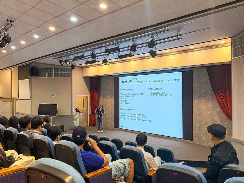 ESG與SDGs怎麼影響未來職場？ 世新英語系講座引發熱烈討論