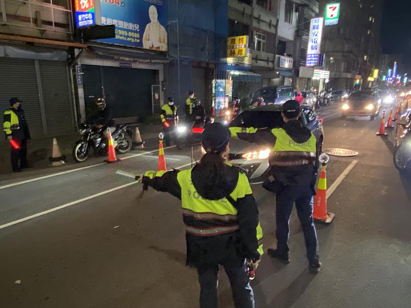 竹市警連續3日強力執法捍衛市民用路安全
