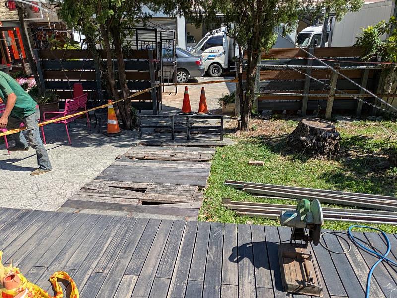 鐵馬道正氣北路至博愛路段進行設施修繕 今日起封閉施工