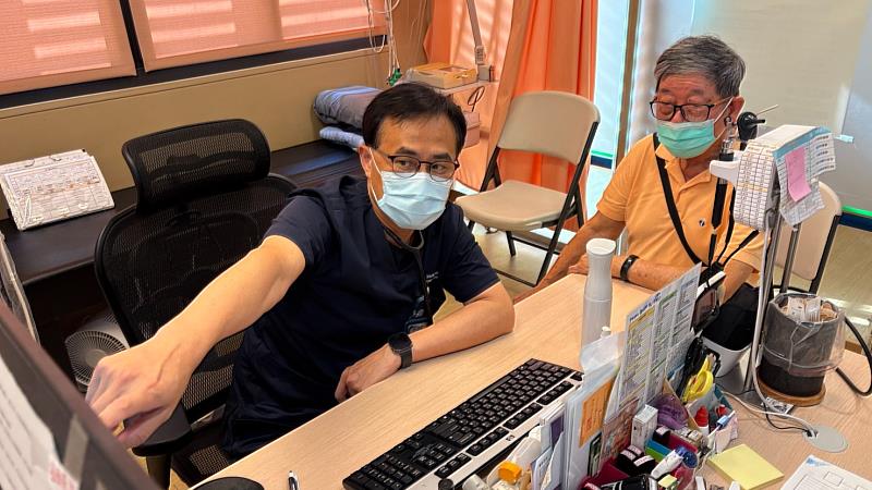 陳宏麟醫師門診。圖/陳宏麟醫師提供