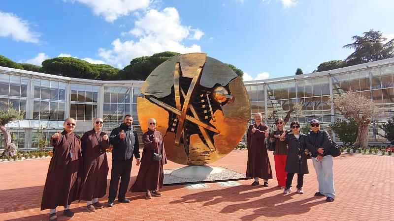 梵諦岡宗教交流行 展現靈性生態、愛地球愛和平精神