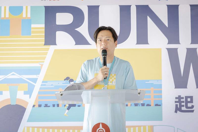代理市長邱臣遠致詞表示，將持續支持各項運動賽事，打造運動城市。
