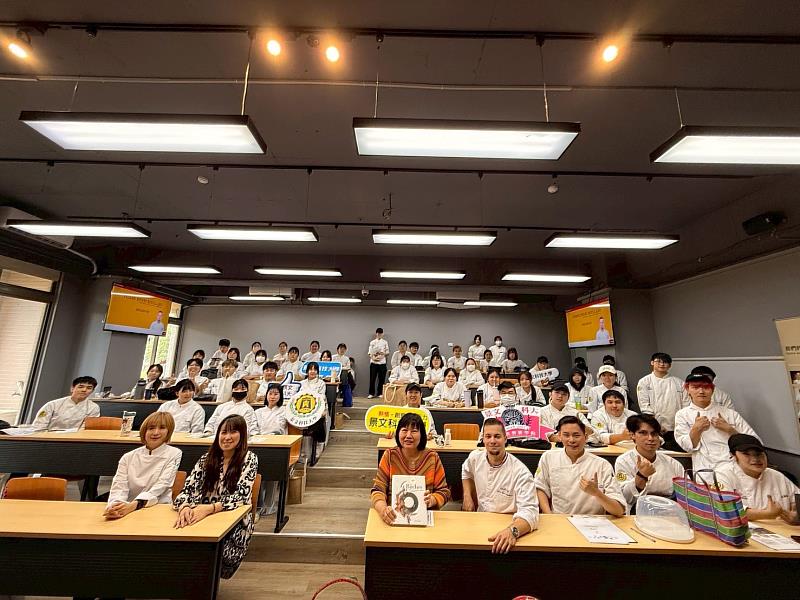 景文科大攜手法國雷諾特廚藝學院舉辦MOF大師國際甜點工藝交流講座