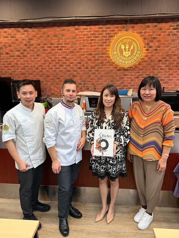 景文科大攜手法國雷諾特廚藝學院 舉辦2025法國甜點MOF大師國際甜點工藝交流講座