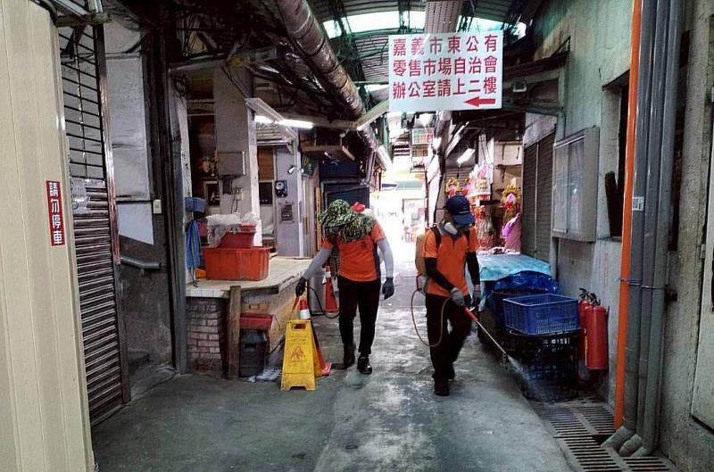 嘉義市政府將全面清消溫體豬肉攤位