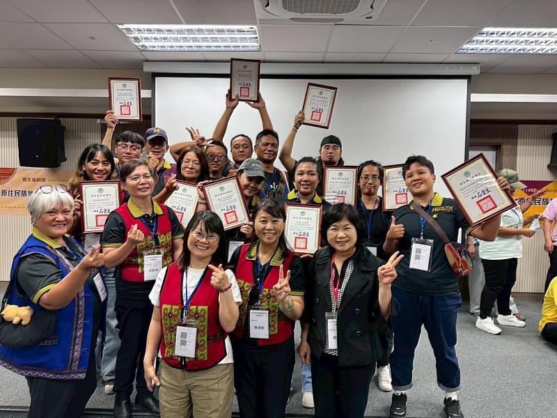 全國部落健康營造會活動 臺東成果豐碩奪多項殊榮佳績