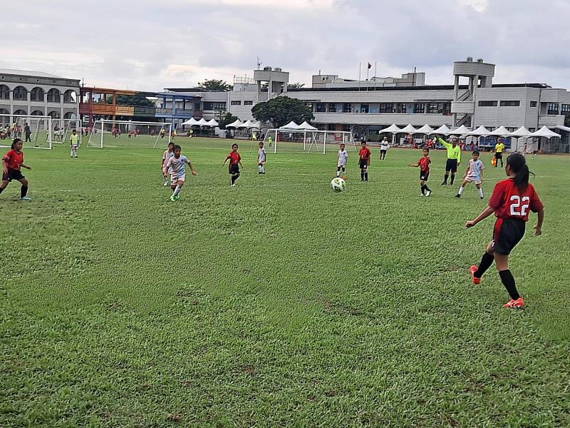 114年臺東縣縣長盃五人制足球錦標賽7日豐里國小登場（圖為去年比賽情形）