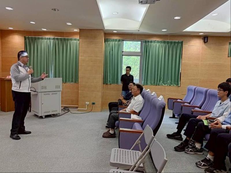 USRxNUU成果展開幕式，國立聯合大學侯帝光校長致詞