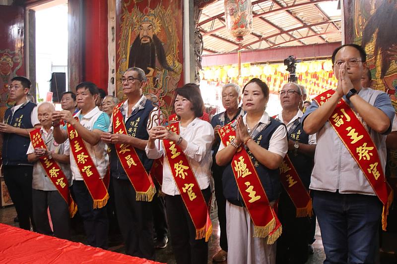 嘉邑角仔寮頂安宮觀音佛祖佛誕祝壽典禮 黃敏惠市長祈求國泰民安